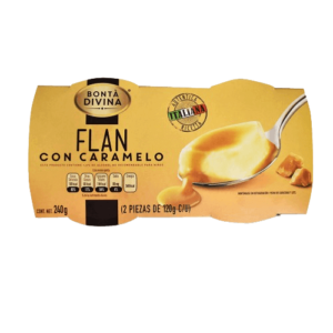 Flan con Caramelo