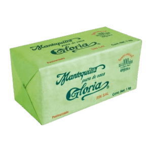 Mantequilla Barra Gloria 1kg