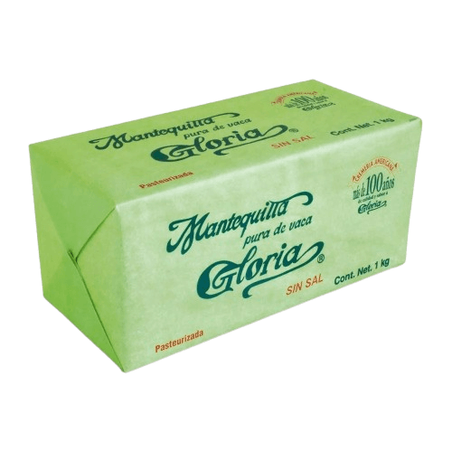 Mantequilla Barra Gloria 1kg