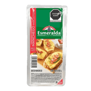 Manchego Rebanado Esmeralda 400g