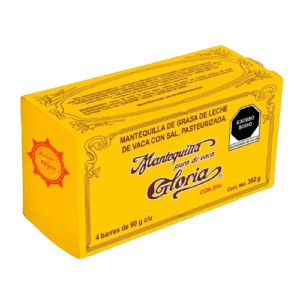 Mantequilla Gloria con sal 360g