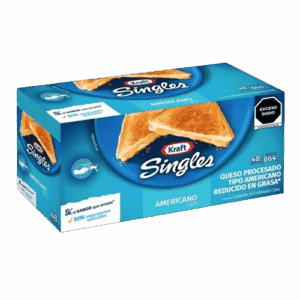 Fundido Americano Light Singles Kraft 864g