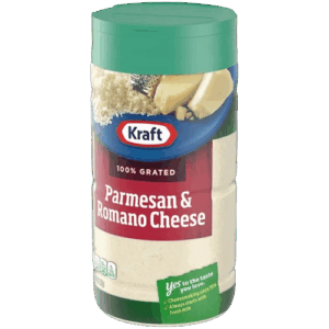 Parmesano y Romano Rallados Kraft 227g