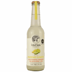 Velvet Soda Pepino Limón