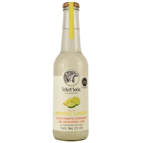 Velvet Soda Pepino Limón