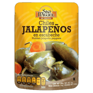 Rajas de Chile Jalapeño en Escabeche