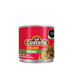 La Costeña Chiles Serranos 380 g