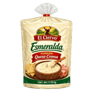 fundido-queso-crema-esmeralda-1-75kg el-ciervo bolsa
