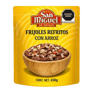 Frijoles Refritos con Arroz