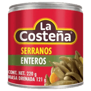 La Costeña Chiles Serranos 220 g