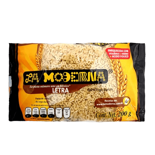 Pasta La Moderna Letra 200g